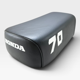 Honda ATC70 ATC 70 1978 - 1985 Motorcycle Saddle New Complete Black . Seat Pan New
