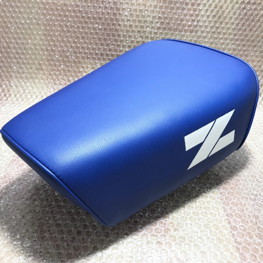 1979 - 1987 Honda Z50 Z50R Z50 R New Complete Motorcycle Saddle Seat Pan "Blue". Metal Pan