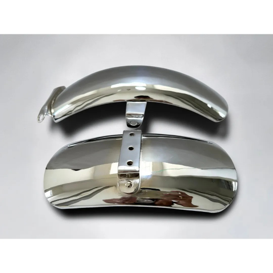 Honda Mini Z50 Z50A K0 1968 Chrome Front Rear Fender Monkey Mudguards
